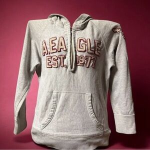 Vintage ~ American Eagle ~ Hoodie ~ Medium ~ Men’s ~ Pullover ~ Gray ~ Y2K